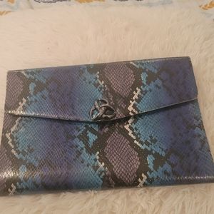 Kate Landry Snake Skin purse